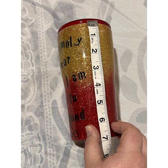 Harry Potter "I Solemnly Swear" Griffyndor 7" Touit Luxe Glitter Resin Reusable - Picture 9 of 10